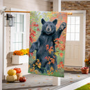 Wild Greeting Suede House Flag