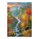 Golden Adventure Suede House Flag