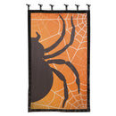 Black Spider Shadow Scapes Window Shade, Set of 2