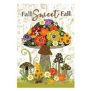 Fall Sweet Fall Burlap Garden Flag