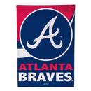 Atlanta Braves Burlap Flag GDN Size