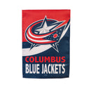 Columbus Blue Jackets Burlap Flag GDN Size