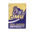 James Madison University Burlap Flag GDN Size