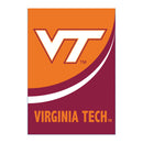 Virginia Tech Burlap Flag GDN Size