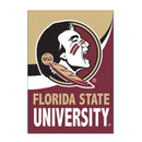 Florida State University Burlap Flag GDN Size