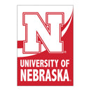 University of Nebraska Burlap Flag GDN Size