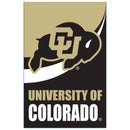 University of Colorado Burlap Flag GDN Size