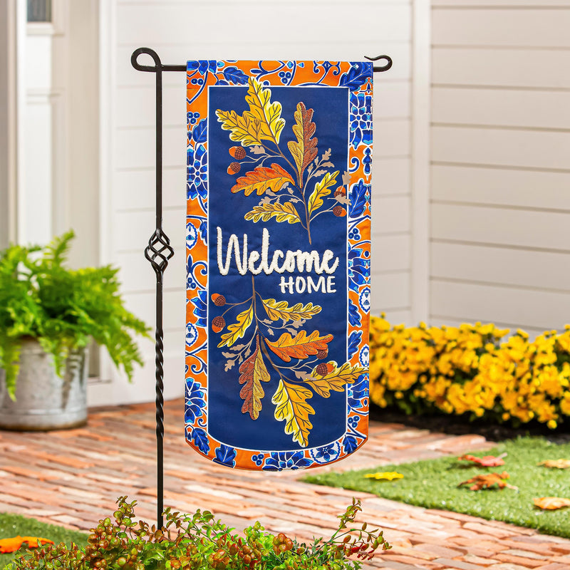 Fall Leaves Welcome Everlasting Impression Textile Decor