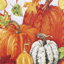 Leaves and Pumpkins Moire Garden Flag