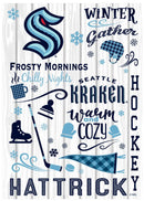 Seattle Kraken, Moire Flag, GDN, Fall Seasonal