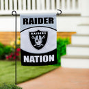 Las Vegas Raiders Suede Flag, GDN