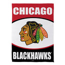 Chicago Blackhawks Suede Flag, GDN
