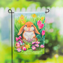 Bunny Whisker Garden Suede Flag