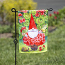 Geranium Gnome Garden Suede Flag
