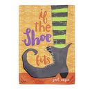 If the Shoe Fits Garden Suede Flag