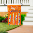 Birthday Party Reversible Suede Garden Flag