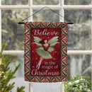 Believe Fairy Suede Garden Flag