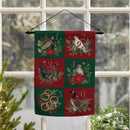 12 Days of Christmas Suede Garden Flag_x000D_