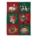 12 Days of Christmas Suede Garden Flag_x000D_