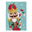 Christmas Icons Reversible Suede Garden Flag_x000D_