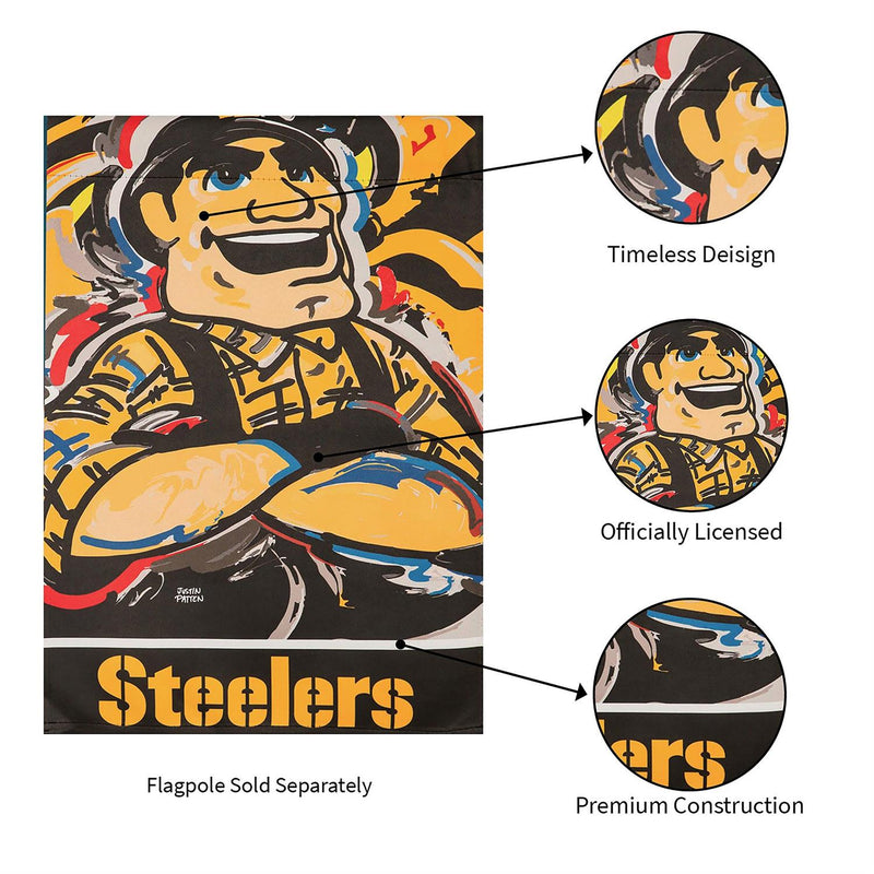 Pittsburgh Steelers, Suede GDN Justin Patten