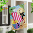 Beach Chair Applique House Flag