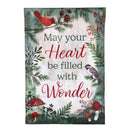 Wondering Heart Applique House Flag