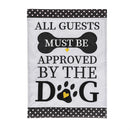 Approved by the Dog Applique House Flag