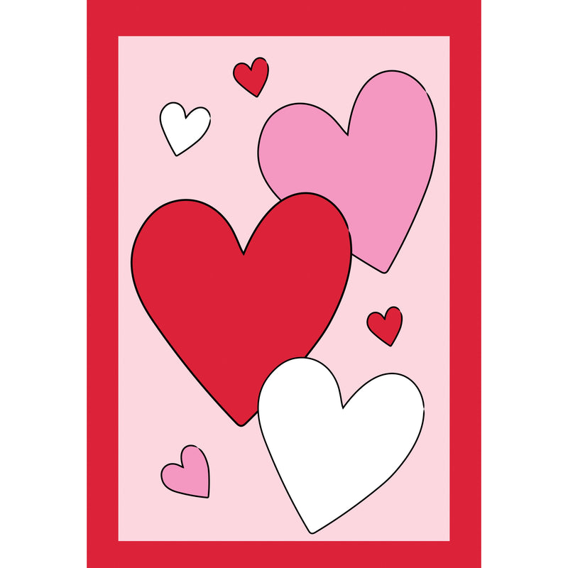 You Have My Heart Basic Applique Garden Flag