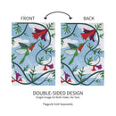 Hummingbird Applique Garden Flag