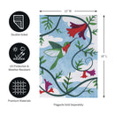 Hummingbird Applique Garden Flag