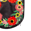 Welcome Wreath Applique Garden Flag