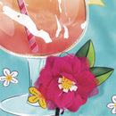 It's Happy Hour Somewhere Applique Garden Flag