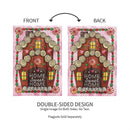 Home Sweet Home Applique Garden Flag