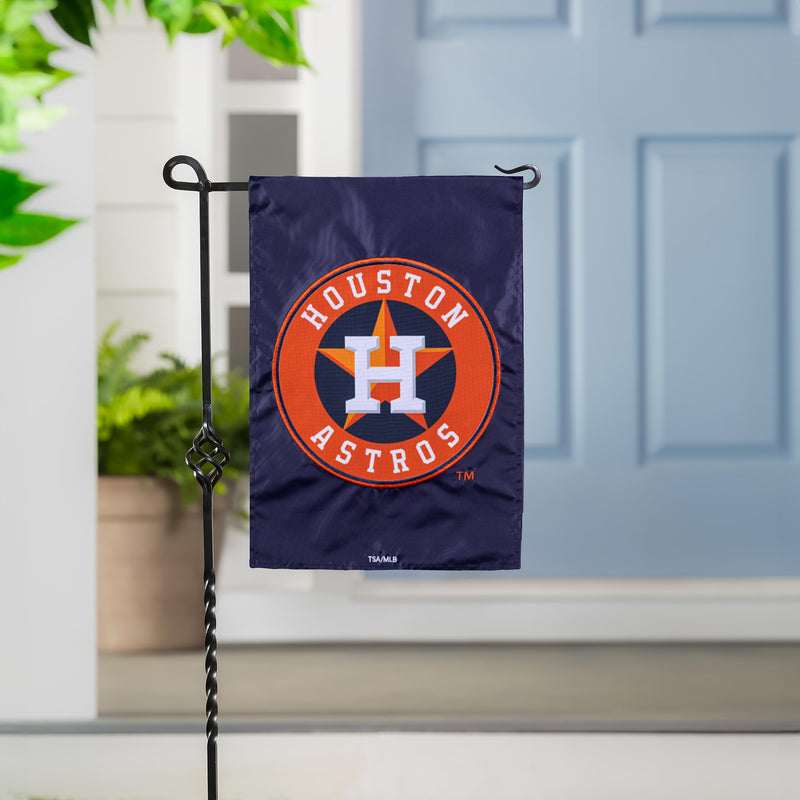 Houston Astros Applique Flag, GDN