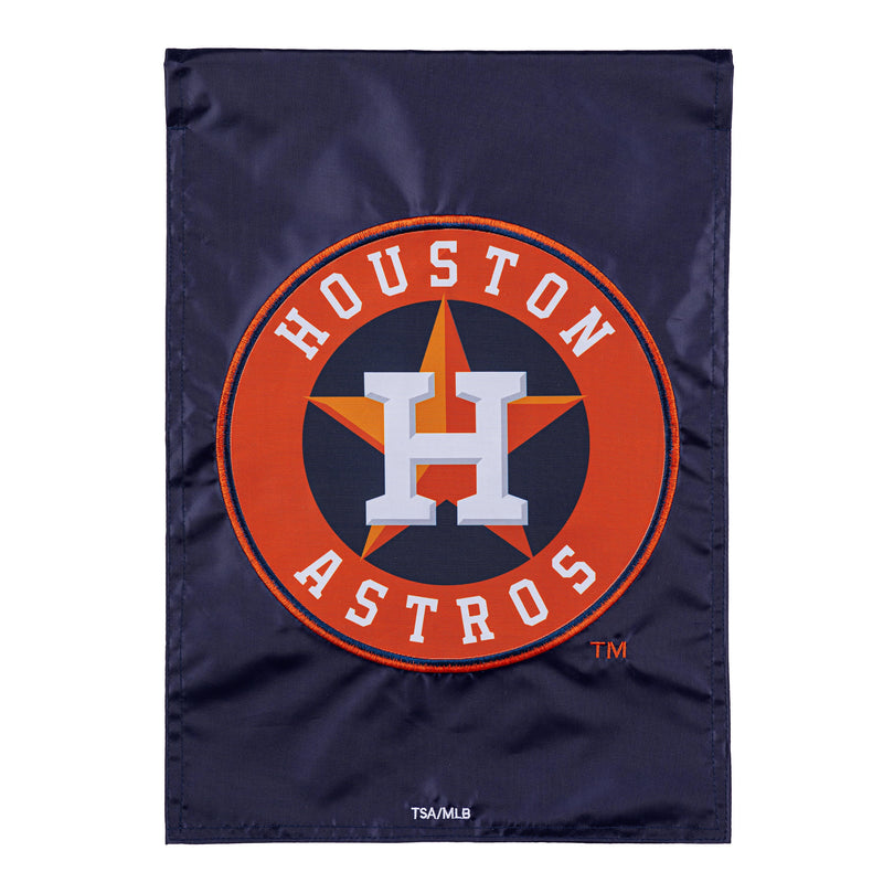 Houston Astros Applique Flag, GDN