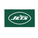 New York Jets Single Sided Flag w/ 2 Grommets, 3'x5'