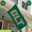University of North Carolina, Charlotte Single Sided Flag w/ 2 Grommets, 3'x5'