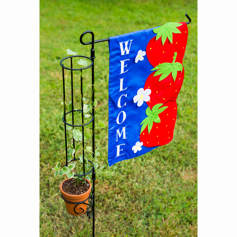 Evergreen Flag hardware,4" Planter Garden Flag Stand,44x20x5 Inches