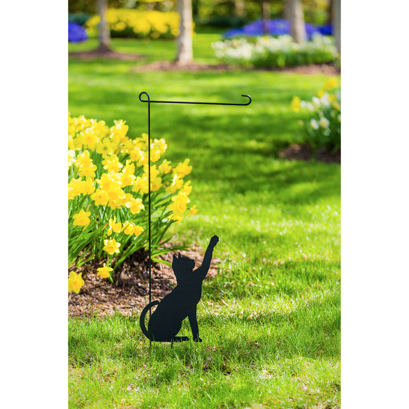 Cat Garden Flag Stand,20137