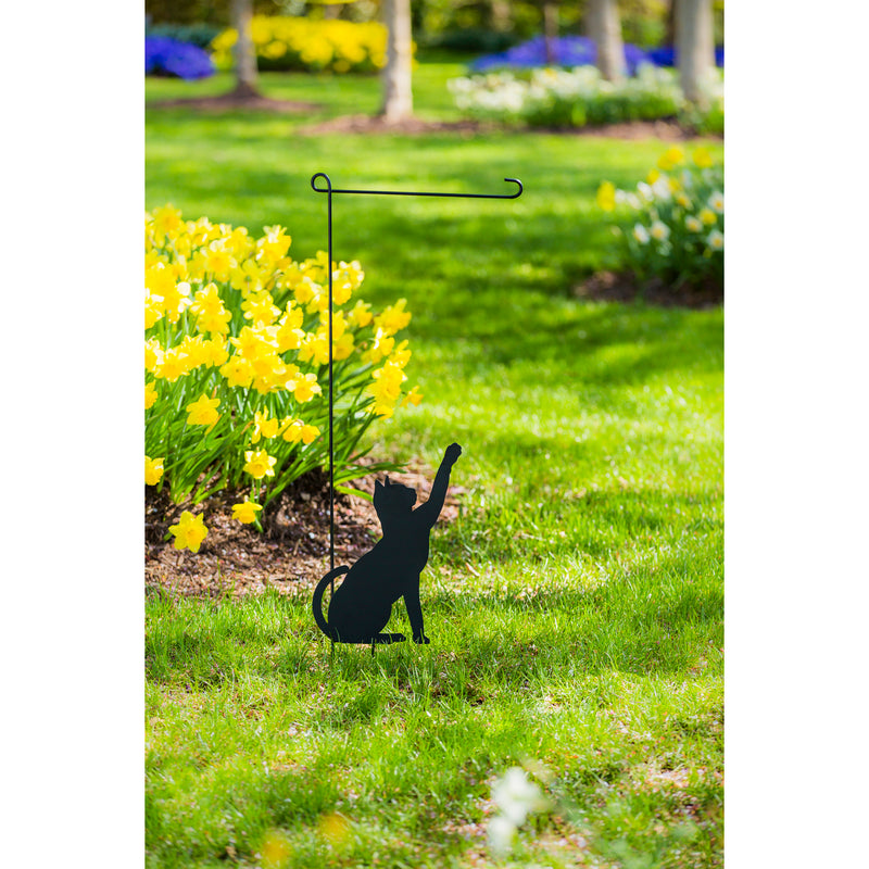 Cat Garden Flag Stand,20137