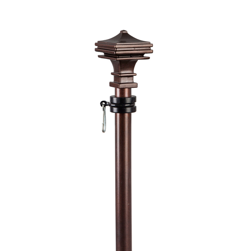 Pagoda Interchangeable Finial, Bronze,20173