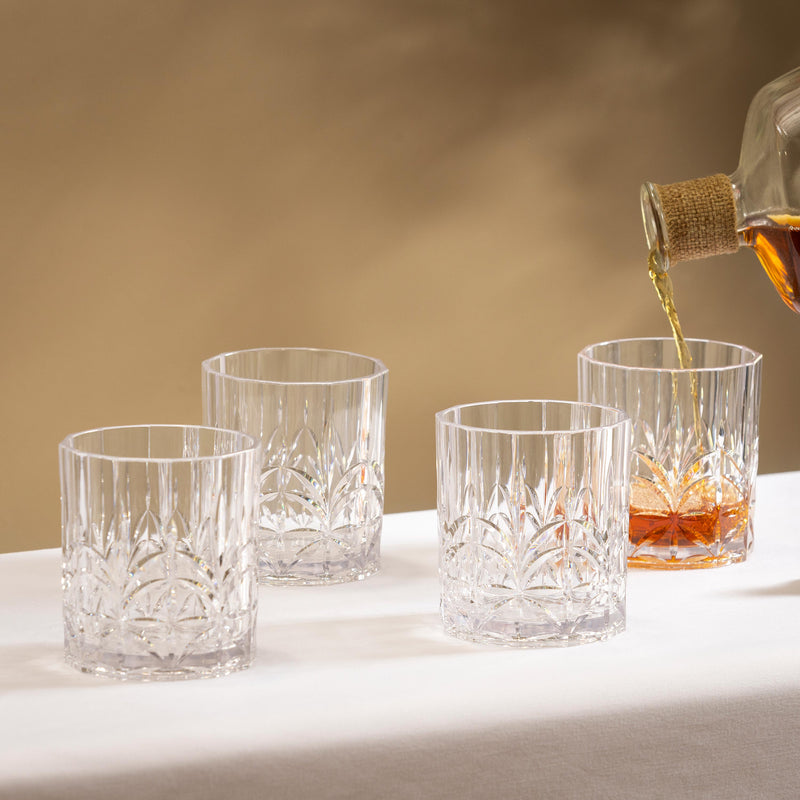 Shatterproof Low Tumbler, Set of 4, Gift Box