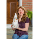 14"H Ceramic Wildflower Gnome Garden Statuary,2cg352