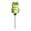 All-In-One Ceramic Fruit Fly/Fungus Gnat Trap with Watering Globe Gift Set, Frog