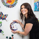 Terracotta Half Moon Wall Art