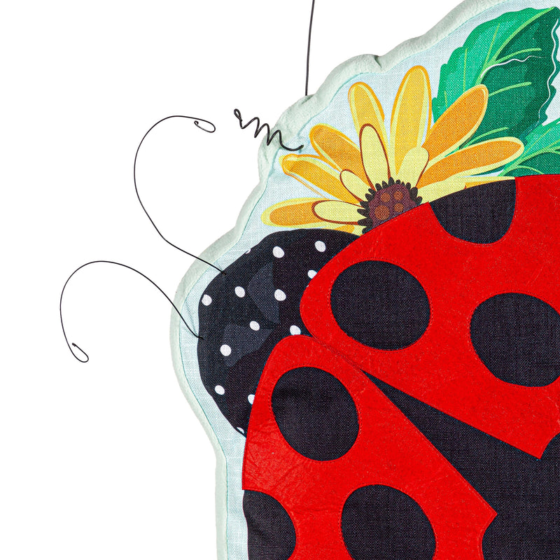 Ladybug Welcome Estate Door Decor