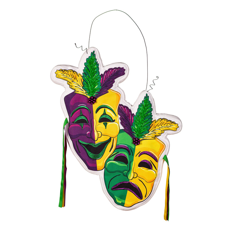Mardi Gras Theater Mask Estate Door Decor