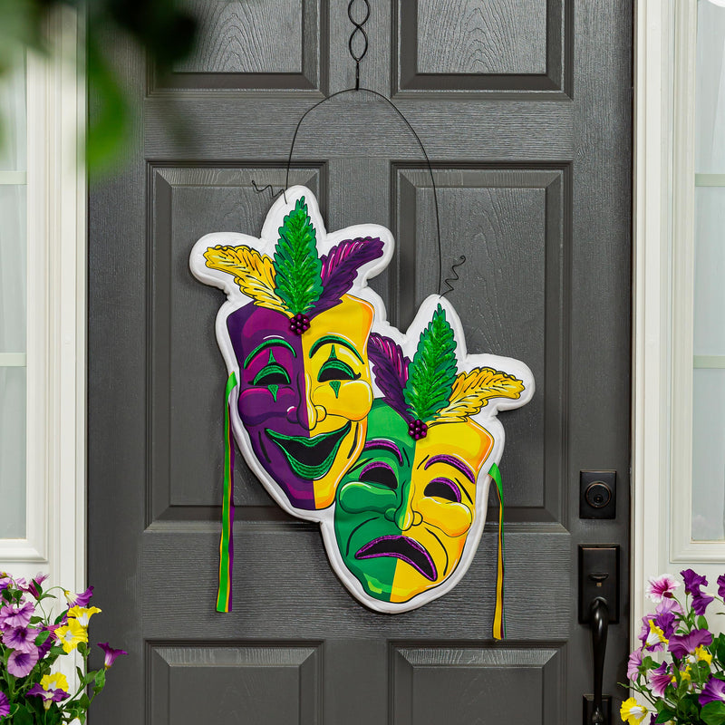 Mardi Gras Theater Mask Estate Door Decor