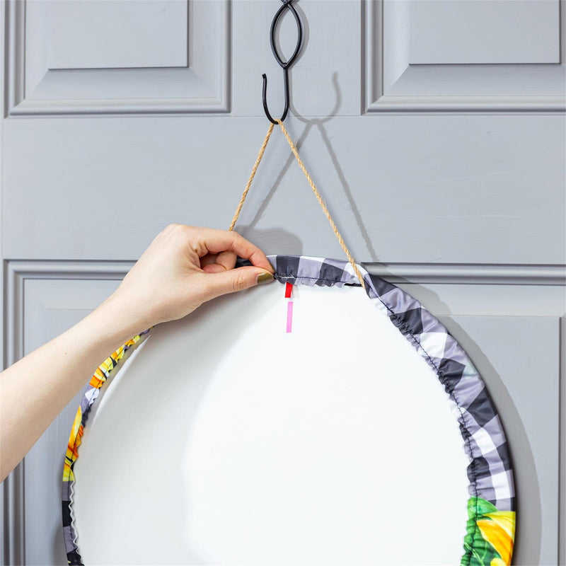 Nature and Holiday Charm, 4-Season Interchangeable Door Decor Set